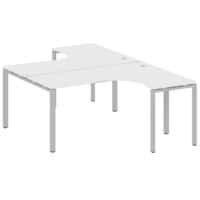 Стол- станция METALL SYSTEM криволинейная на О-образном м/к БО.РАС-СА-2.4  1600*2435*750
